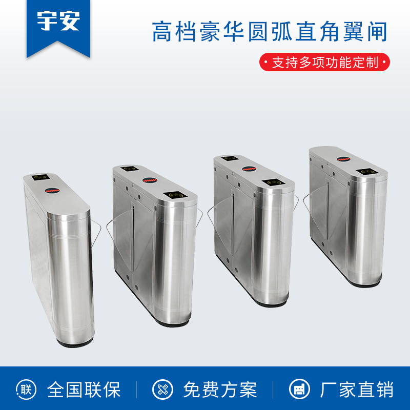 高檔豪華圓弧直角翼閘
